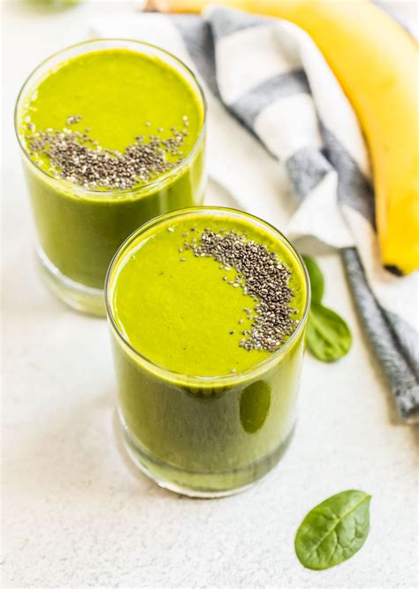 Green Smoothie Simple Healthy Delicious WellPlated Com