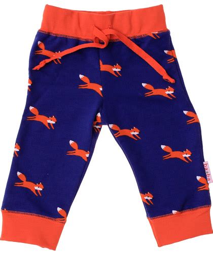 New Baba Babywear Adorable Baby Pants With Sweet Foxes Baby Pants