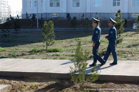Turkmenabat Police Transferred To Tightened Security Regime After The