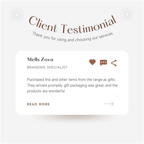 The Website For Client Testimonal Which Is Designed To Help Customers