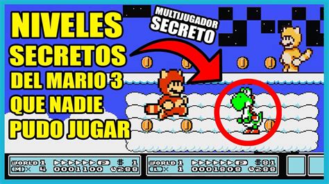 Los Niveles Secretos De Super Mario Bros 3 Que Muy Pocos Han Podido