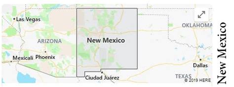 Maps Of New Mexico With Cities Counties And Towns
