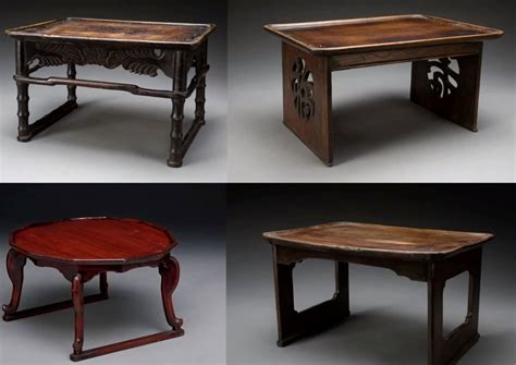 Japanese Culture Korean Traditional Antiques Table Furniture Home
