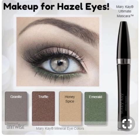 But if you want them to stand out and demand attention that much any warm shadow in that color family will add depth to your eyes. $8 Make up for hazel eyes (With images) | Mary kay ...