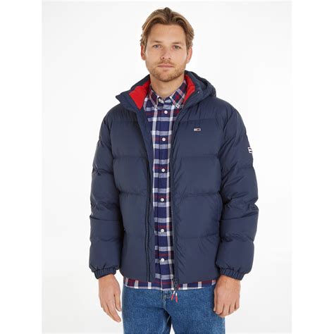 tommy jeans tjm essential down jacket puffer jackets heavyweight