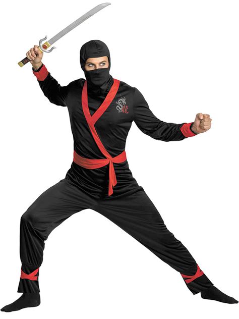 Deluxe Ninja Master Costume D38204 Fancy Dress Ball