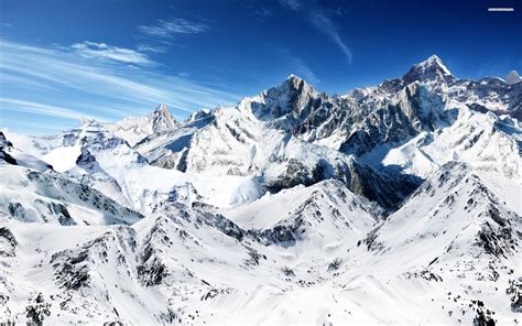 Snow Mountain Wallpapers Top Free Snow Mountain Backgrounds Wallpaperaccess