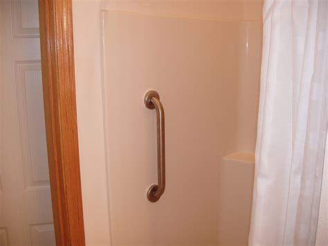 How To Install A Grab Bar In A Fiberglass Shower