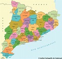 mapa-de-comarques-catalunya-i-capitals | GEOGRAFIA [3 ESO ]