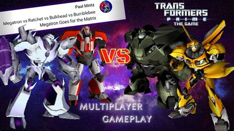 Tfp Megatron Vs Ratchet Bulkhead Bumblebee Megatron Goes For The
