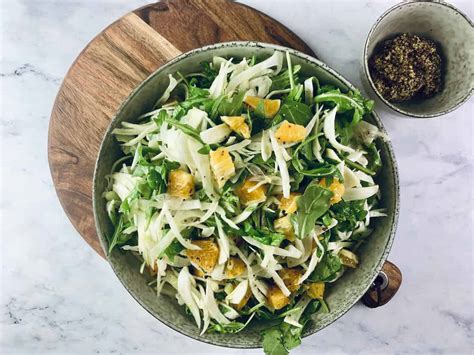Fennel Orange Salad With Seedy Mustard Salads With Anastasia