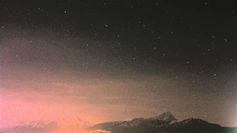 comet lovejoy sets behind the alps youtube