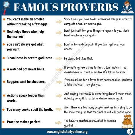 45 Famous Proverbs With Meaning For Esl Learners Artofit