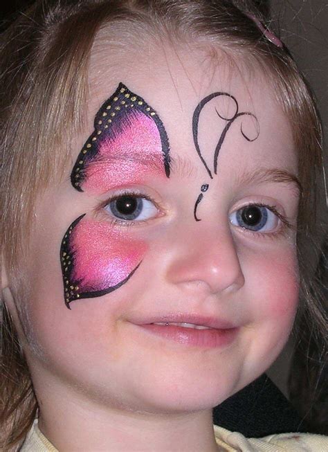 21 Simple Face Painting Butterfly Face Painting Ideas