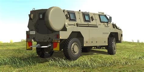 Jgsdf Mrap Bushmaster 3d Model Cgtrader