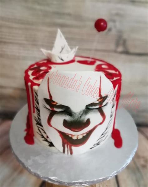 Pennywise It Cake Cake By Fernandas Cakes And More Cakesdecor