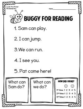 Repeated reading practice with short passages improves word recognition and automaticity. Fluency Passages Preprimer First Grade Sentence Scramble by Teach123-Michelle