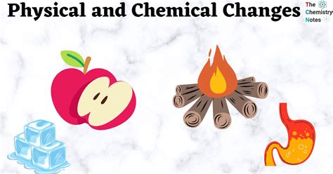 Physical And Chemical Changes Types Examples Differences