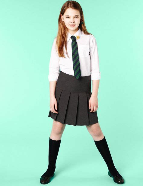 Girls In School Uniforms With Ultra Short Skirts In 2018 School
