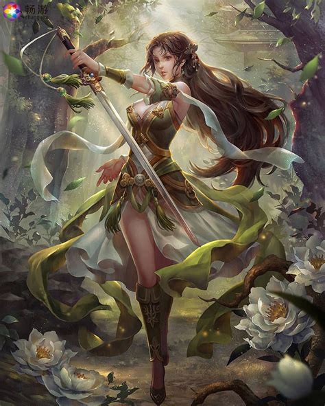 Wuxia By Rororei Design De Personagens De Fantasia Fantasy Artwork