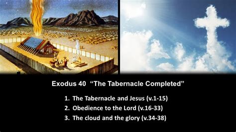 Exodus 40 “the Tabernacle Completed” Calvary Chapel Fergus Falls Youtube