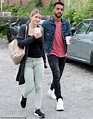 Theo Walcott and his wife Melanie make a rare appearance in Cheshire ...