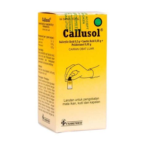 Callusol 10 Ml Obat Dan Vitamin Doktersehat