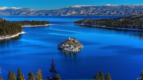 Lake Tahoe Is Currently Over 1 Foot Above Its Natural Rim