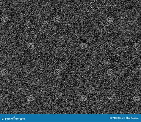 Black Foam Rubber For Backgrounds Or Textures Stock Photo Image Of