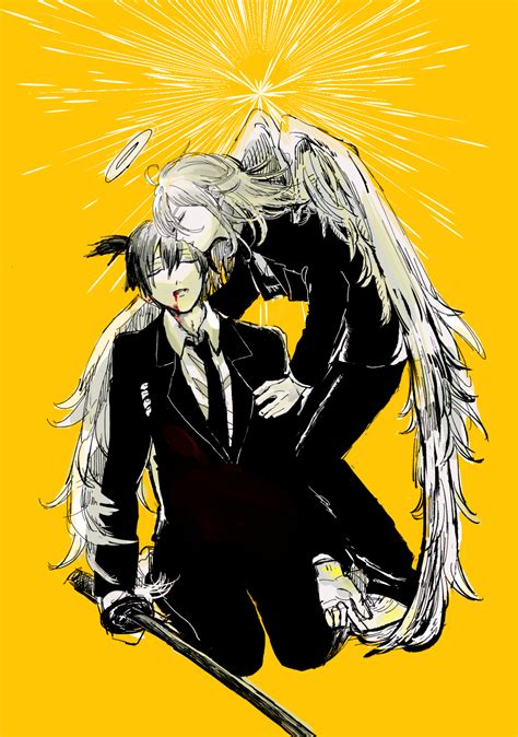 Hayakawa Aki And Angel Devil Chainsaw Man Drawn By Ae2w3 Danbooru
