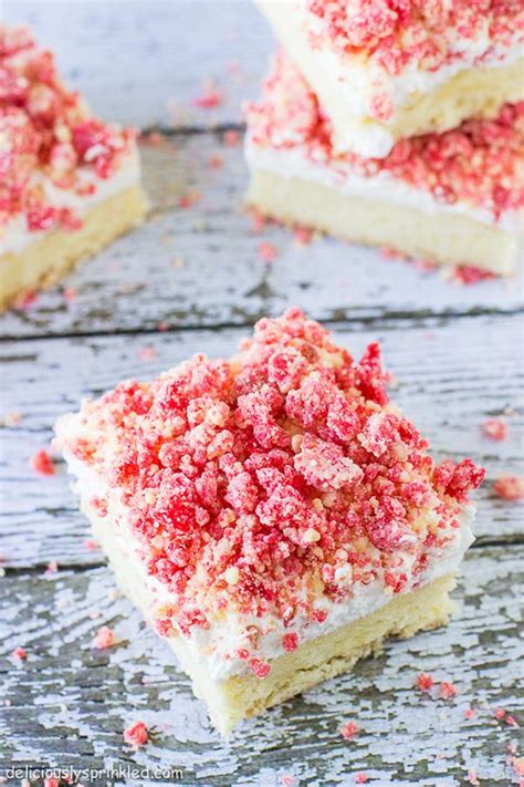 Strawberry Shortcake Bars Musely