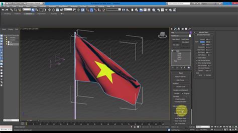 How To Use 3ds Max Flag Modeling Youtube