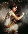 Porträt von Julie Le Brun, c.1797