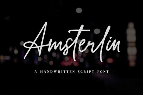 Stringless Handwritten Font Stunning Script Fonts Creative Market