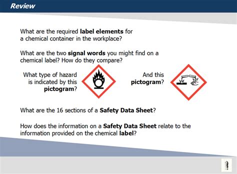 Training Presentation HazCom 2013 Container Labeling And Safety Data