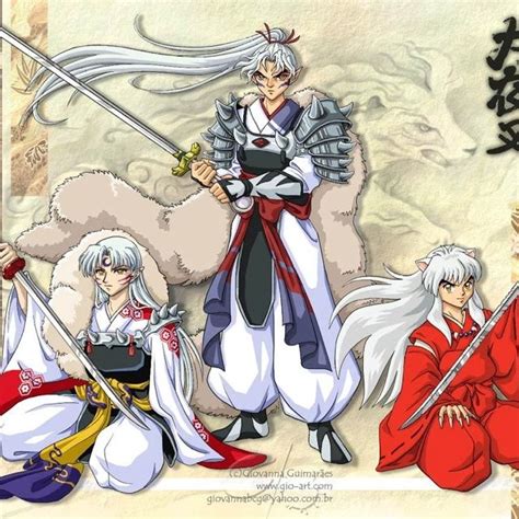 Inuyasha Anime Inuyasha And Sesshomaru