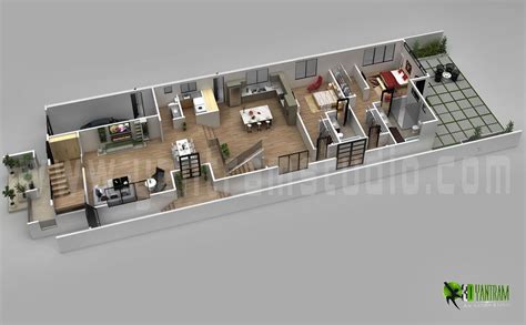 3d Floor Plan Design For Modern Home Home Design Software Home Design