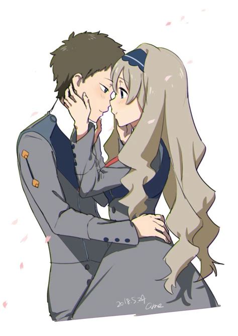 Pin By Loukmee On Kokoro X Mitsuru Darling In The Franxx Anime