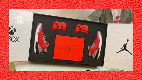 Microsoft And Jordan Brand Custom Xbox One X Air Jordan 3