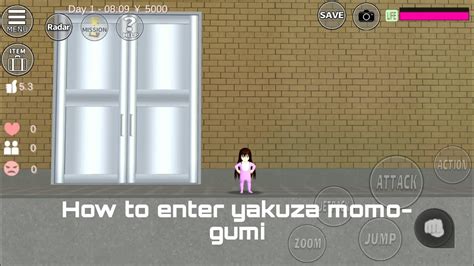 How To Enter Yakuza Momo Gumi Sakura School Simulator Youtube