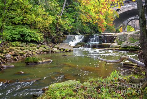 Beautiful Berea Falls In Autumn Photograph By Michael Shake Fine Art