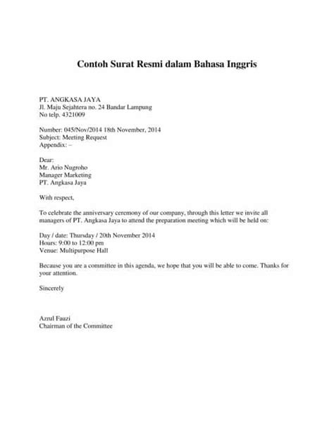 Contoh surat undangan resmi, serbabisnis.com. Contoh Surat Resmi Dalam Bahasa Sunda - Berbagai Contoh