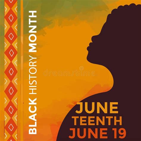 Black History Month Vector Illustration Design Graphic Celebration