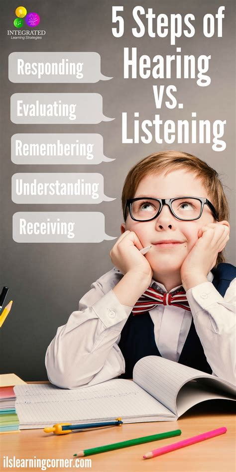 What Is Auditory Learning 5 Steps Of Hearing Vs Listening In The