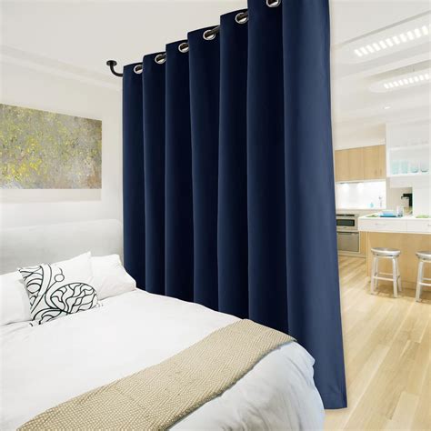 Buy Nicetown 100 Blackout Patio Sliding Door Curtain Wide Lined Drape