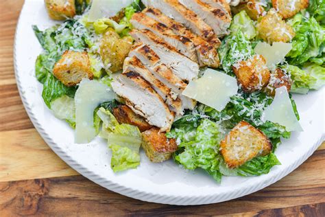 Grilled Chicken Caesar Salad Recipe The Meatwave