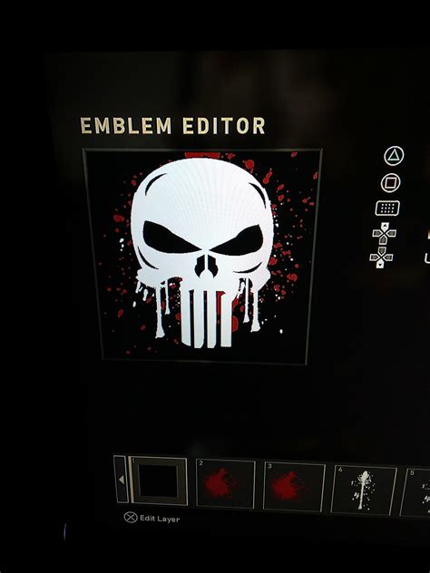 My Call Of Duty Ww2 Punisher Emblem Rcallofdutywwii