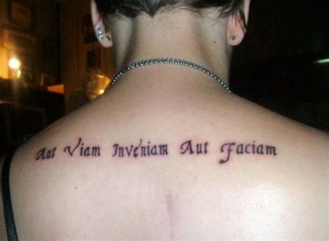 This kind of quotes is usually very motivational and inspiring. Tattoo Ideas: Words & Phrases | TatRing