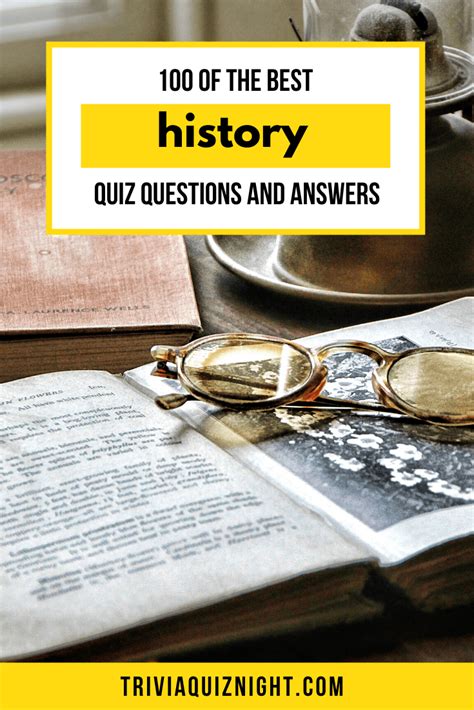 History Trivia Quiz History Quiz History Quiz Questions History Facts