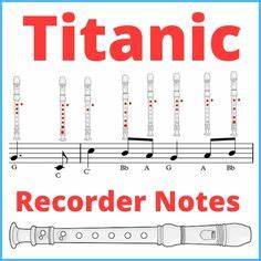 Recorder Lessons Song Notes Music Notes Partition Flute A Bec